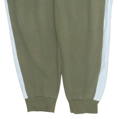 Mens UK Size XL PUMA Regular Fit Jogger Green Trousers