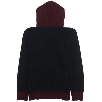 Jordan Boys Black & Burgundy Pullover Hoodie 12-13 Years Fleece Lined