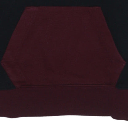 Jordan Boys Black & Burgundy Pullover Hoodie 12-13 Years Fleece Lined