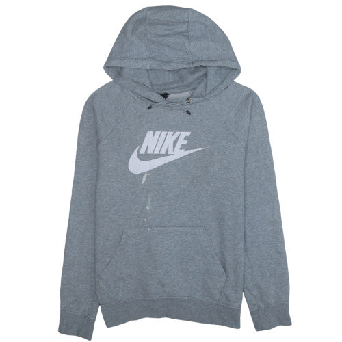Mens UK Size L Nike Grey Pullover Hoodie