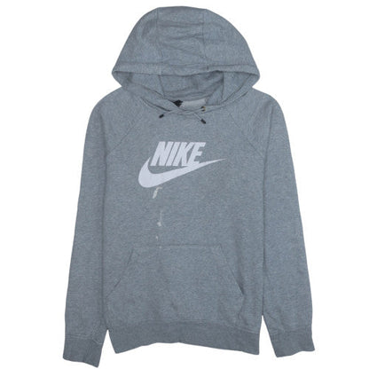 Mens UK Size L Nike Grey Pullover Hoodie