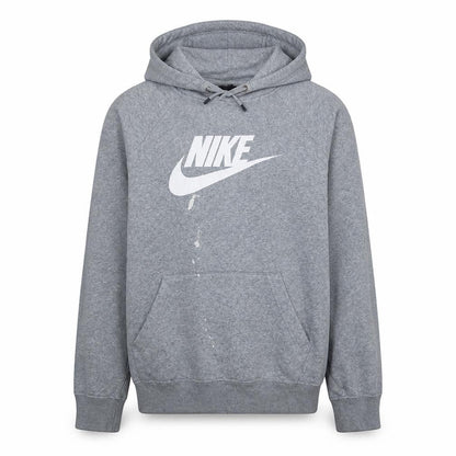 Mens UK Size L Nike Grey Pullover Hoodie