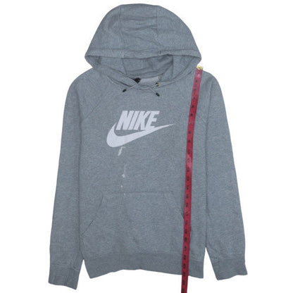 Mens UK Size L Nike Grey Pullover Hoodie