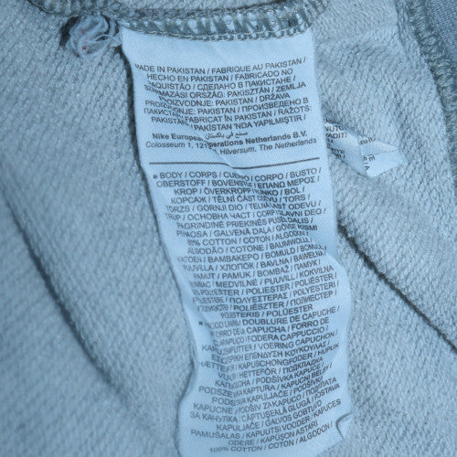 Mens UK Size L Nike Grey Pullover Hoodie