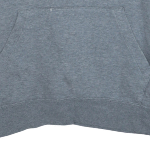 Mens UK Size L Nike Grey Pullover Hoodie
