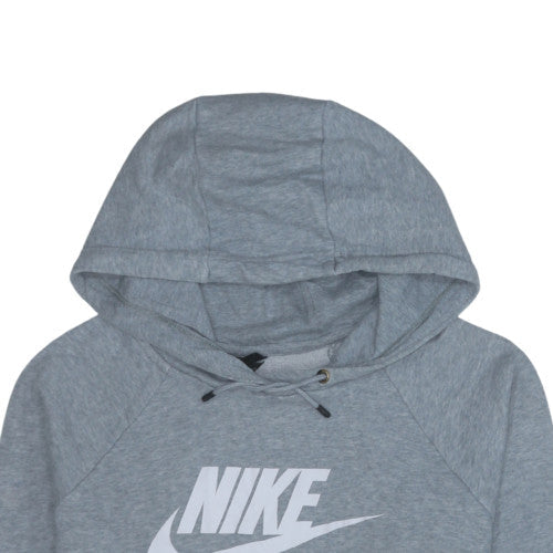 Mens UK Size L Nike Grey Pullover Hoodie