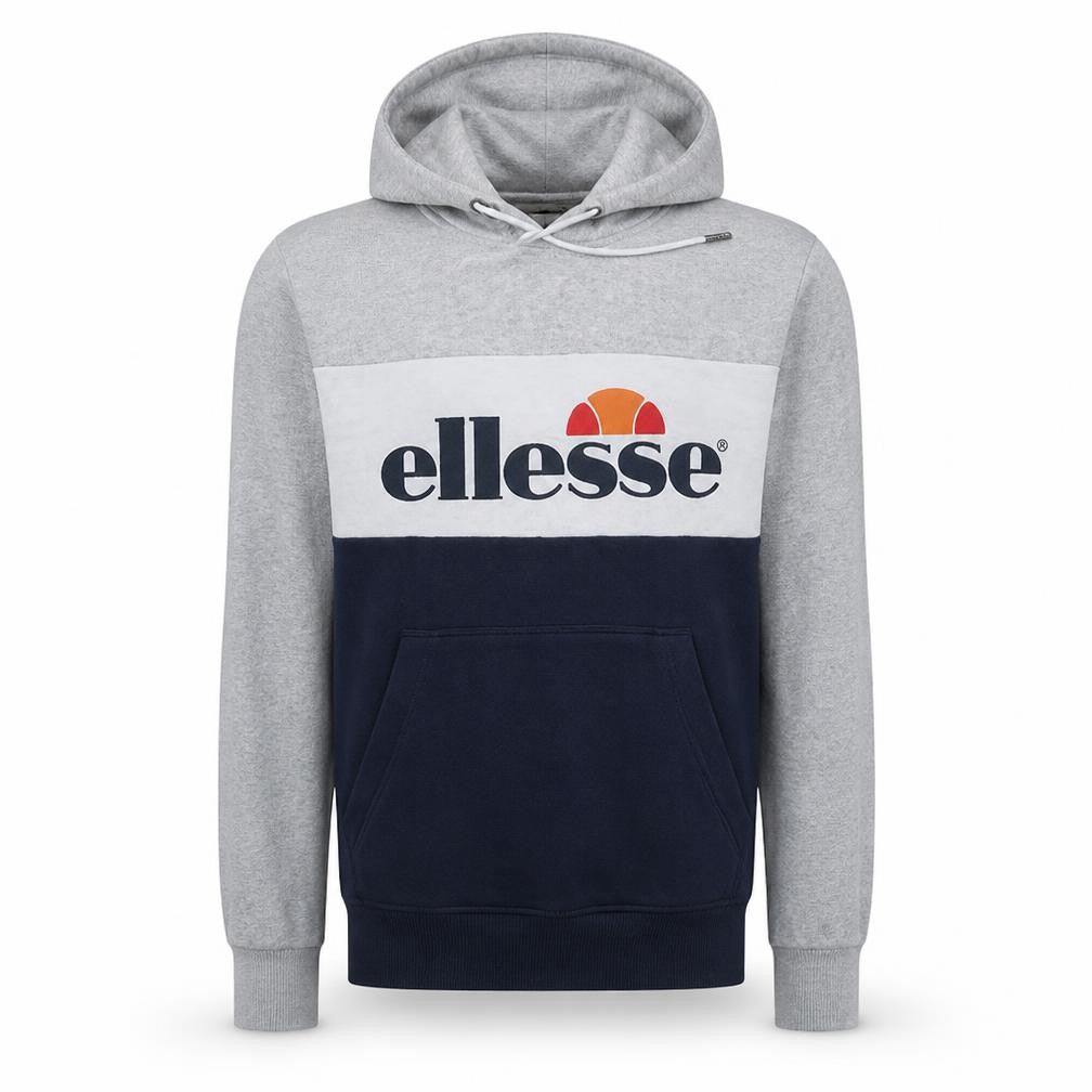 Mens UK Size S ellesse Grey Pullover Hoodie