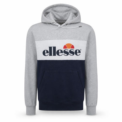 Mens UK Size S ellesse Grey Pullover Hoodie
