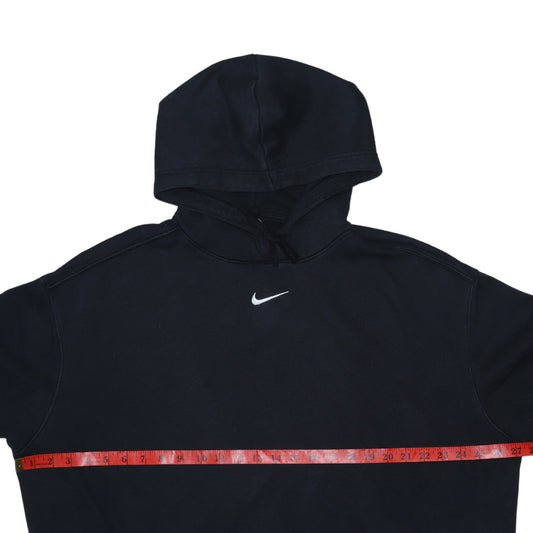 Womens UK Size L Nike Black Pullover Hoodie