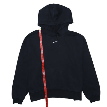 Womens UK Size L Nike Black Pullover Hoodie