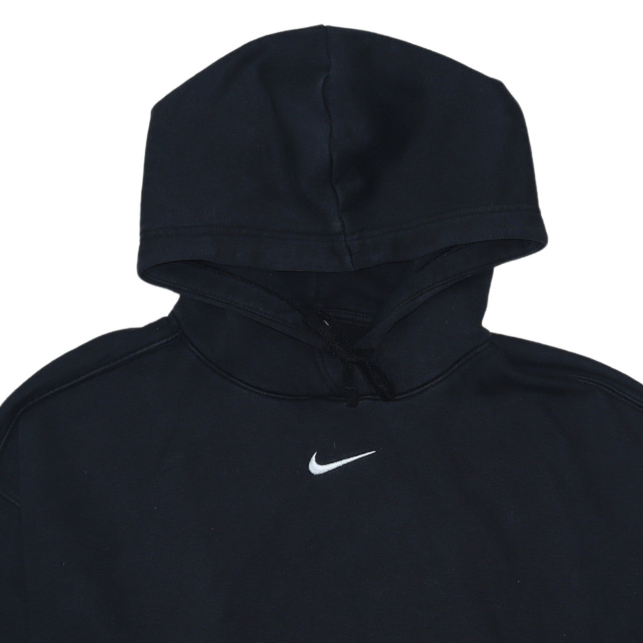 Womens UK Size L Nike Black Pullover Hoodie