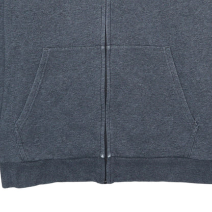 Mens UK Size L Under armour Grey Full Zip Hoodie