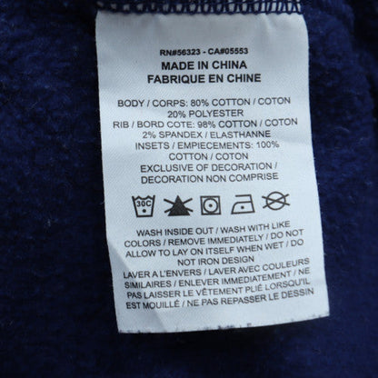 Nike Boys Blue XL Crew Neck Pullover Sweatshirt with Logo Detail