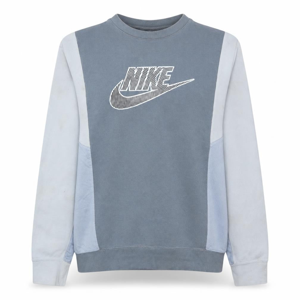Womens UK Size M Nike Grey Pullover Sweatshirt