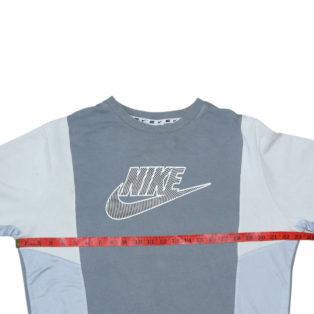 Womens UK Size M Nike Grey Pullover Sweatshirt