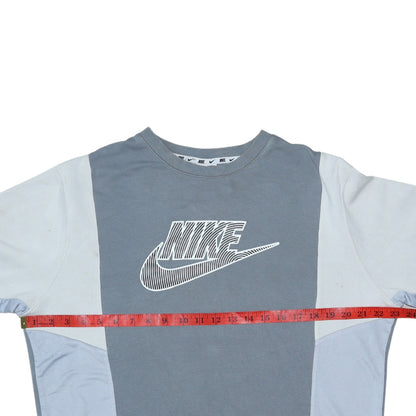 Womens UK Size M Nike Grey Pullover Sweatshirt