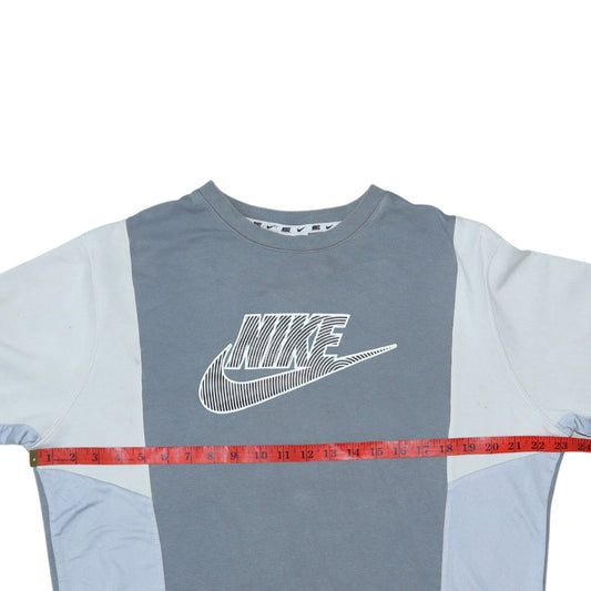 Womens UK Size M Nike Grey Pullover Sweatshirt