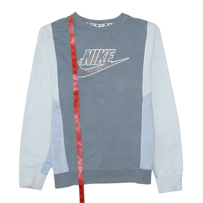Womens UK Size M Nike Grey Pullover Sweatshirt