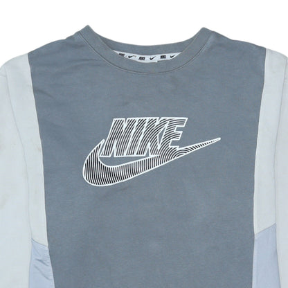Womens UK Size M Nike Grey Pullover Sweatshirt
