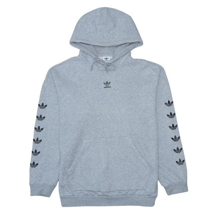 Womens UK Size 8 adidas Grey Pullover Hoodie