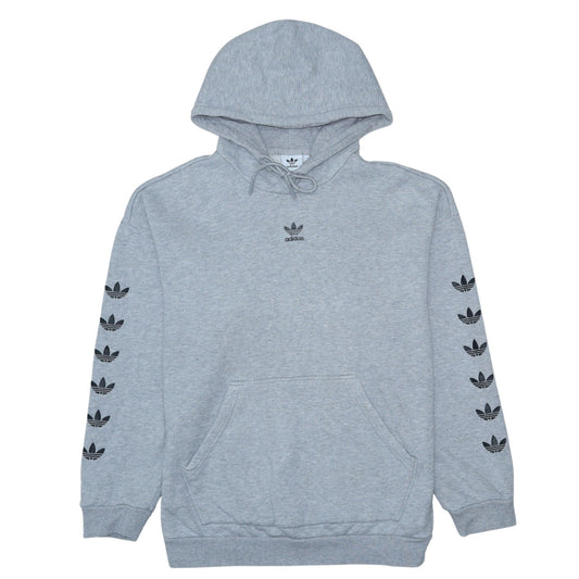 Womens UK Size 8 adidas Grey Pullover Hoodie
