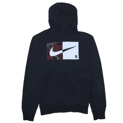 Mens UK Size M Nike Black Pullover Hoodie