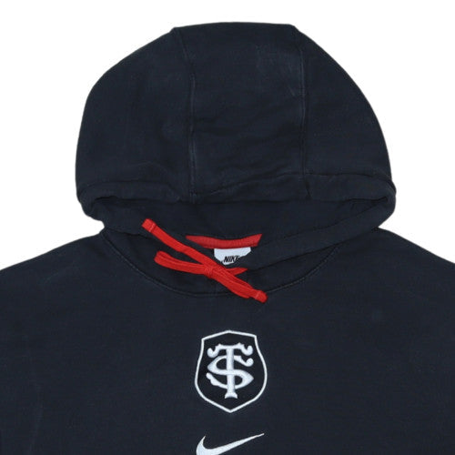Mens UK Size M Nike Black Pullover Hoodie