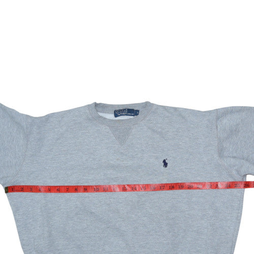 Mens UK Size L Ralph Lauren Grey Pullover Sweatshirt