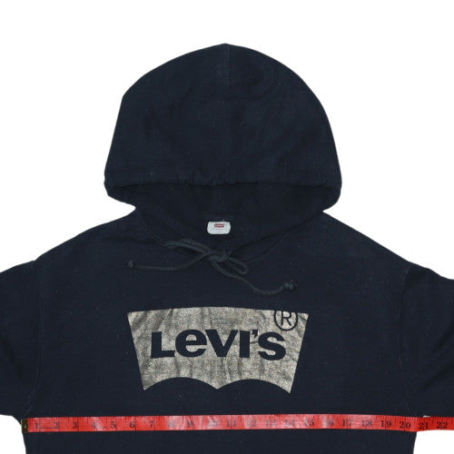 Womens UK Size S Levi's Black Pullover Hoodie