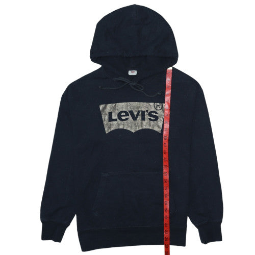 Womens UK Size S Levi's Black Pullover Hoodie