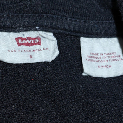 Womens UK Size S Levi's Black Pullover Hoodie