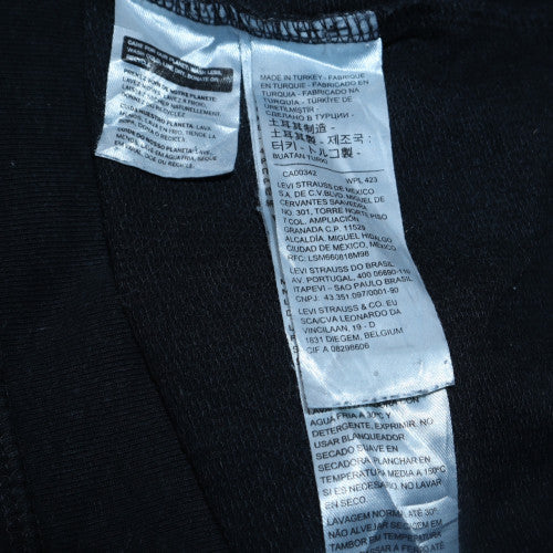 Womens UK Size S Levi's Black Pullover Hoodie