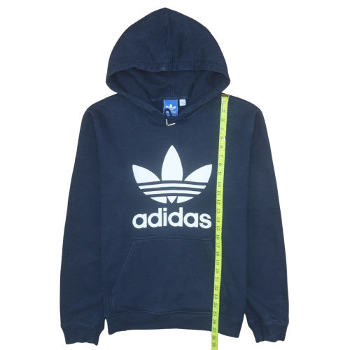 Mens UK Size L adidas Blue Pullover Hoodie
