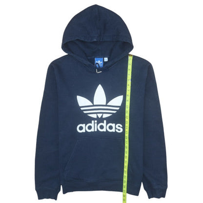 Mens UK Size L adidas Blue Pullover Hoodie