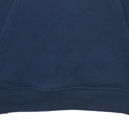 Mens UK Size L adidas Blue Pullover Hoodie