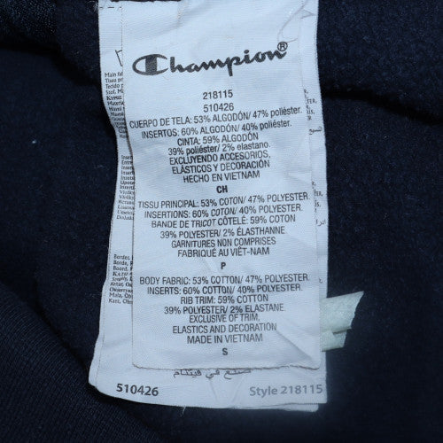 Mens UK Size S Champion Blue Full Zip Hoodie