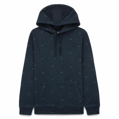 Mens UK Size L Hollister Blue Pullover Hoodie