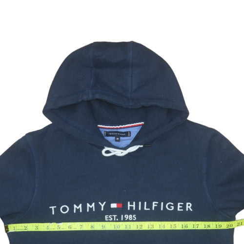 Mens UK Size M Tommy Hilfiger Blue Pullover Hoodie