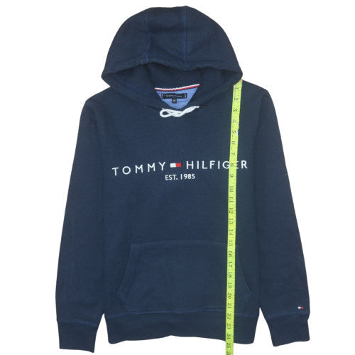 Mens UK Size M Tommy Hilfiger Blue Pullover Hoodie