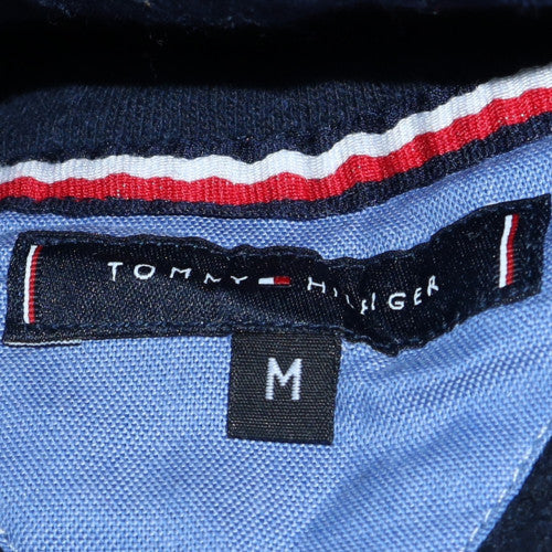 Mens UK Size M Tommy Hilfiger Blue Pullover Hoodie