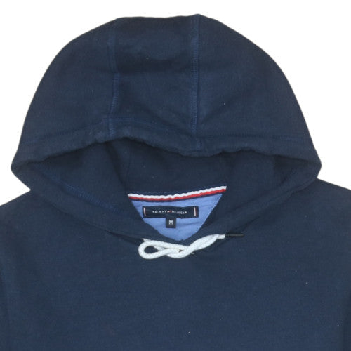 Mens UK Size M Tommy Hilfiger Blue Pullover Hoodie