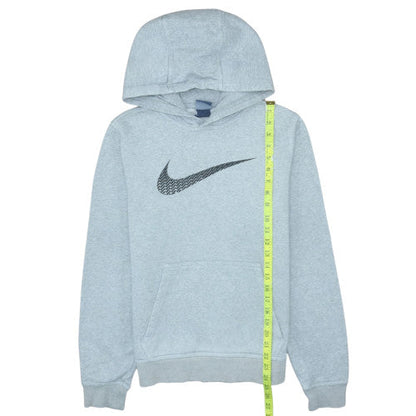 Womens UK Size XS Nike Grey Pullover Hoodie