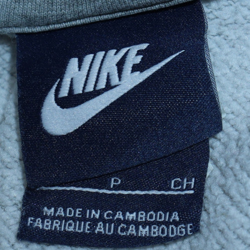 Womens UK Size XS Nike Grey Pullover Hoodie