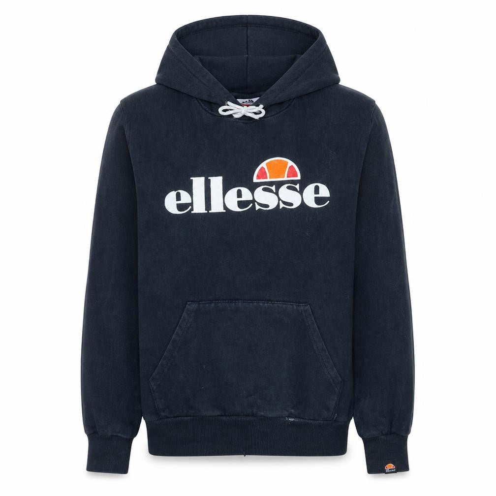 Mens UK Size M ellesse Blue Pullover Hoodie