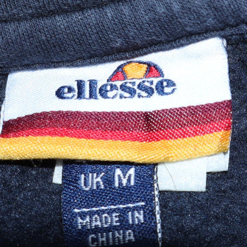 Mens UK Size M ellesse Blue Pullover Hoodie