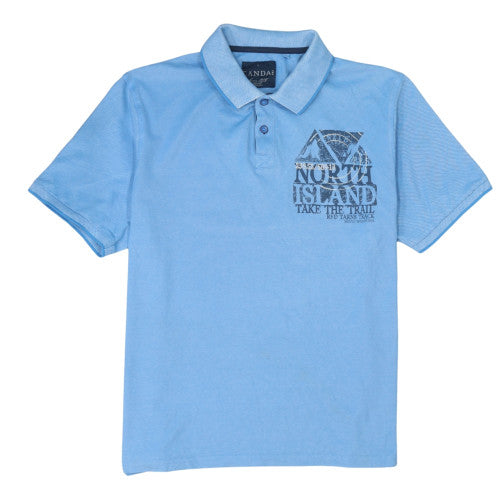 Mens UK Size L C&A Cotton Polo Shirt