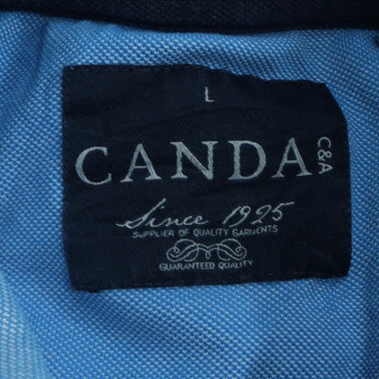 Mens UK Size L C&A Cotton Polo Shirt