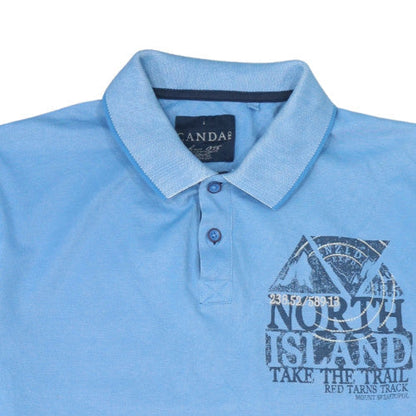 Mens UK Size L C&A Cotton Polo Shirt