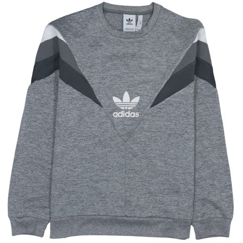 Mens UK Size M adidas Grey Pullover Sweatshirt