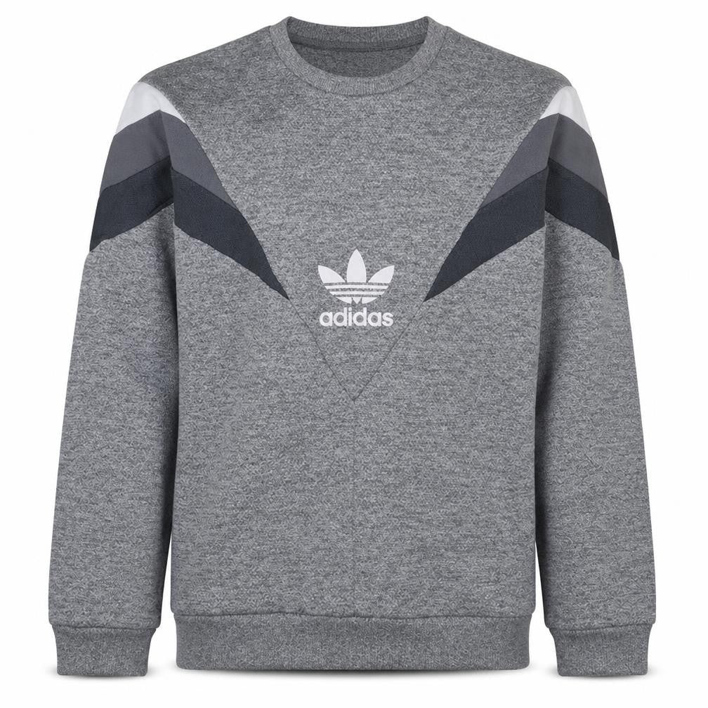 Mens UK Size M adidas Grey Pullover Sweatshirt